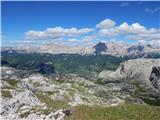 Lech da Sompunt - Rifugio Puez / Puez Hütte